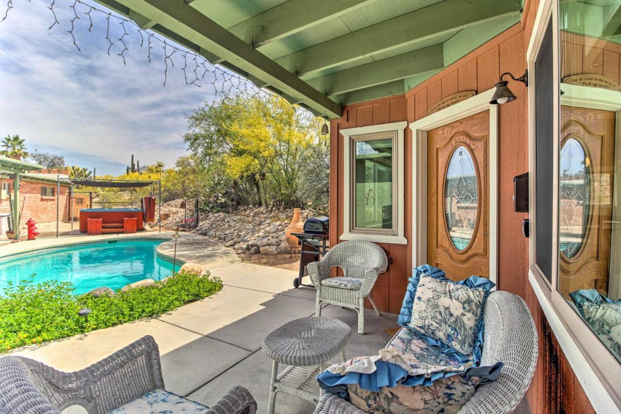 Lovely Tucson Home With Private Pool And Hot Tub! المظهر الخارجي الصورة